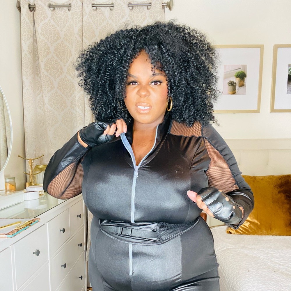 Plus Size Secret Agent Halloween Costume